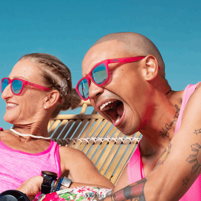 JTJ2648 фламинго на круиз с алкохол Goodr